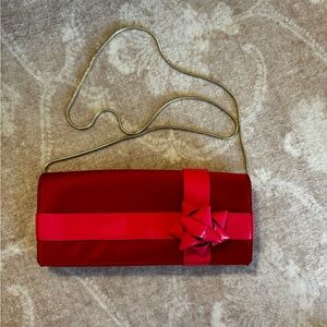 Kate Spade New York gift red clutch